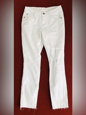 COTTON ON 91 The RIPPED SKINNY 91 JEANS Size 7/8